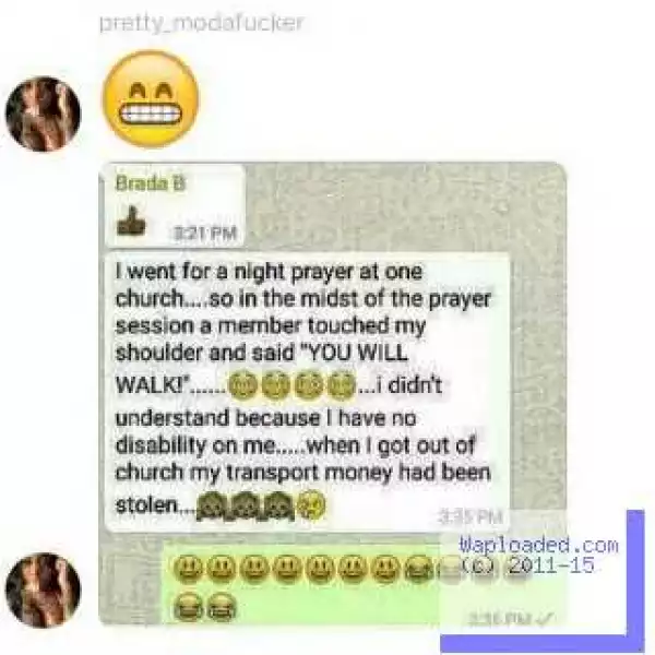 See What Happened To A Church Member (Photo)